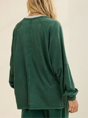 AERIE OVERSIZED LS TEE